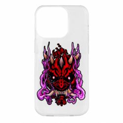 Чехол для iPhone 14 Pro Darth Maul Japanese mask - PrintSalon