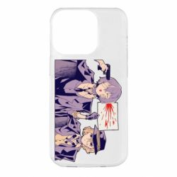 Чохол для iPhone 14 Pro Dazai and Chuuya meme-PrintSalon Чохол для iPhone 14 Pro Dazai and Chuuya meme
