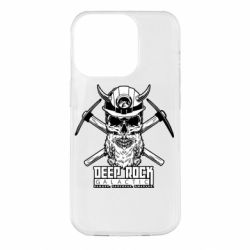 Чехол для iPhone 14 Pro Deep Rock Galactic skull - PrintSalon