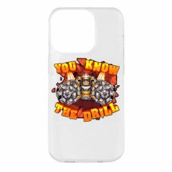 Чехол для iPhone 14 Pro Deep Rock Galactic You know The drill - PrintSalon