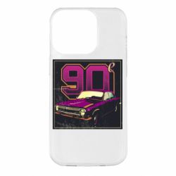 Чехол для iPhone 14 Pro Девяностые - PrintSalon