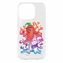 Чехол для iPhone 14 Pro Эдисон - PrintSalon