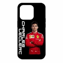 Чехол для iPhone 14 Pro F1 Charles Leclerc - PrintSalon