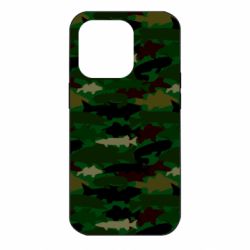 Чохол для iPhone 14 Pro Fisherman Camouflage - PrintSalon
