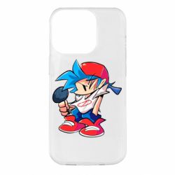 Чехол для iPhone 14 Pro FNF Rapper Boy - PrintSalon