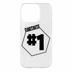 Чехол для iPhone 14 Pro Fortnight number 1 - PrintSalon