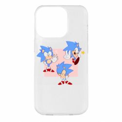 Чехол для iPhone 14 Pro Funny Sonic - PrintSalon