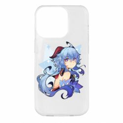 Чехол для iPhone 14 Pro Ganyu - PrintSalon