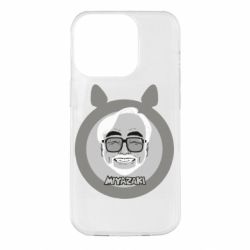 Чехол для iPhone 14 Pro Hayao miyazaki smile - PrintSalon