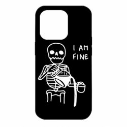 Чехол для iPhone 14 Pro I'm Fine... - PrintSalon