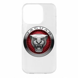 Чехол для iPhone 14 Pro Jaguar Logo circle - PrintSalon