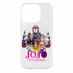 Чехол для iPhone 14 Pro JoJo Golden Wind - PrintSalon