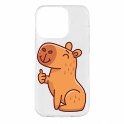 Чехол для iPhone 14 Pro Капибара лайк - PrintSalon