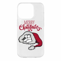 Чехол для iPhone 14 Pro Кот саймона рождество - PrintSalon