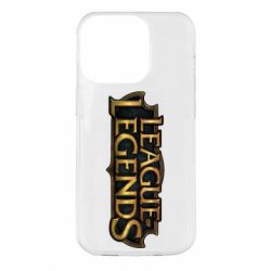 Чехол для iPhone 14 Pro League of legends logo - PrintSalon
