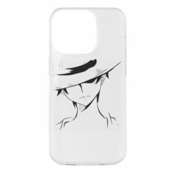Чохол для iPhone 14 Pro Luffy in a hat - PrintSalon