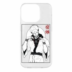 Чехол для iPhone 14 Pro Магическая битва аниме - PrintSalon