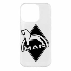 Чехол для iPhone 14 Pro Man Art - PrintSalon