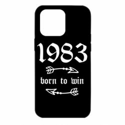 Чохол для iPhone 14 Pro Max 1983 Born to win - PrintSalon