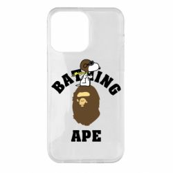 Чехол для iPhone 14 Pro Max A bathing ape peanuts - PrintSalon