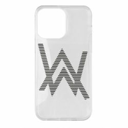 Чехол для iPhone 14 Pro Max Alan Walker logo stripes - PrintSalon
