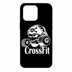 Чехол для iPhone 14 Pro Max Angry CrossFit - PrintSalon