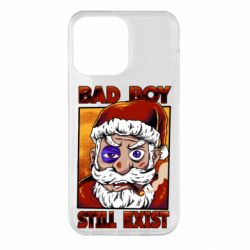 Чехол для iPhone 14 Pro Max Bad Santa - PrintSalon