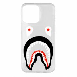 Чехол для iPhone 14 Pro Max Bape shark logo - PrintSalon