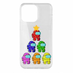 Чохол для iPhone 14 Pro Max Christmas Tree Among Us