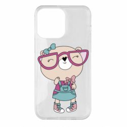 Чехол для iPhone 14 Pro Max Cute bear - PrintSalon