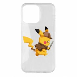 Чохол для iPhone 14 Pro Max Cute Detective Pikachu