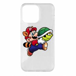 Чехол для iPhone 14 Pro Max Cute Mario with turtle - PrintSalon