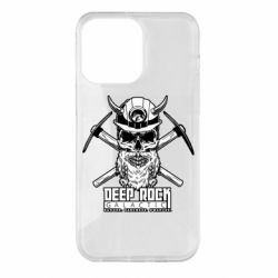 Чехол для iPhone 14 Pro Max Deep Rock Galactic skull - PrintSalon