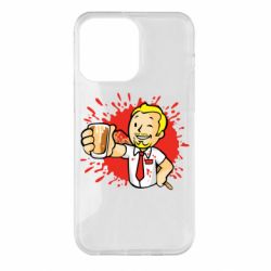 Чехол для iPhone 14 Pro Max Fallout  boy blood - PrintSalon