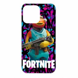 Чехол для iPhone 14 Pro Max Fishstick With A Gun - PrintSalon