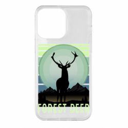 Чехол для iPhone 14 Pro Max Forest deer - PrintSalon