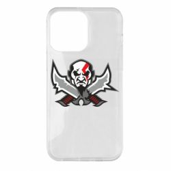 Чехол для iPhone 14 Pro Max God of war Kratos vector - PrintSalon