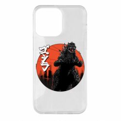 Чохол для iPhone 14 Pro Max Годзила Арт - PrintSalon