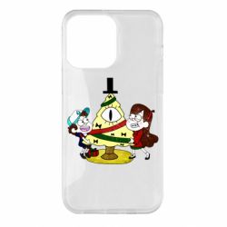 Чехол для iPhone 14 Pro Max Gravity falls: happy new year - PrintSalon