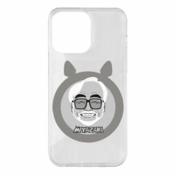 Чехол для iPhone 14 Pro Max Hayao miyazaki smile - PrintSalon