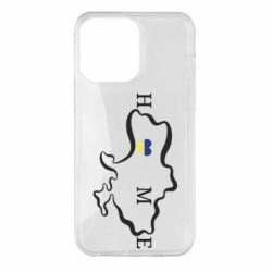Чехол для iPhone 14 Pro Max Home. Map of Ukraine - PrintSalon