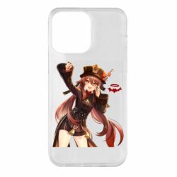 Чехол для iPhone 14 Pro Max Ху Тао Геншин - PrintSalon