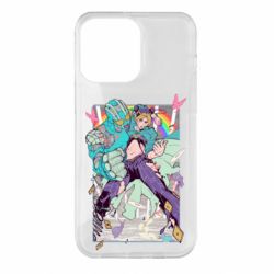 Чехол для iPhone 14 Pro Max Jojo's bizzare poster - PrintSalon