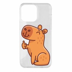 Чехол для iPhone 14 Pro Max Капибара лайк - PrintSalon