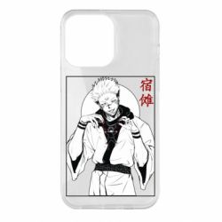 Чехол для iPhone 14 Pro Max Магическая битва аниме - PrintSalon