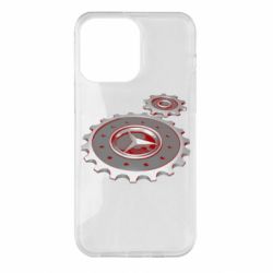 Чехол для iPhone 14 Pro Max Mercedes logo механизм - PrintSalon