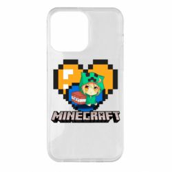 Чохол для iPhone 14 Pro Max Minecraft Girl - PrintSalon