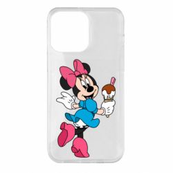 Чохол для iPhone 14 Pro Max Minnie Mouse and Ice Cream - PrintSalon