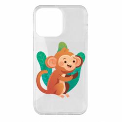 Чехол для iPhone 14 Pro Max Monkey. Fuck You - PrintSalon