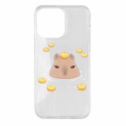 Чехол для iPhone 14 Pro Max Морда капибары - PrintSalon